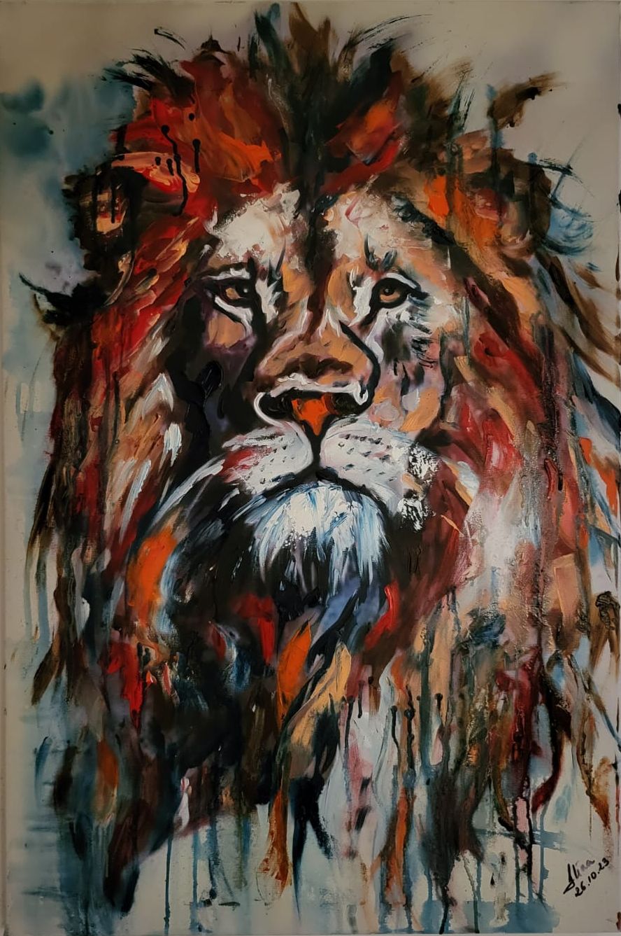 ArteDiAlina.com painting: Hunting high and low